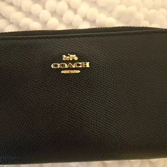 Coach Wristlet Wallet black F58053 - Picture 2 of 16
